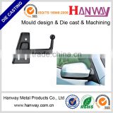 China OEM factory aluminum die casting reaview bracket for automobile