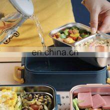 Best Quality Stainless Steel Bento Kids Pack Wholesale Out Food Take Away Lunch Packing Boxes thumbnail-2