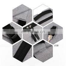 Women Men Backpack For Laptop With Usb Compartment Premium Slim Polyester Laptop Backpack thumbnail-4