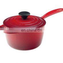 OEM Flat Bottom Stainless Steel Single Handle Saucepan thumbnail-2