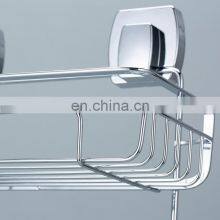 Shower Caddy 2 Tier Shower Shelf Kitchen Storage Basket Corner Shelf Stainless Steel No Drilling Self Adhesive Bathroom Caddy No thumbnail-5