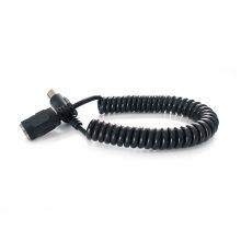 DIN 5pin Microphone Spring Cable Bus Cable thumbnail-3