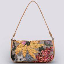 Sequined Embroidered Shoulder Bag thumbnail-2