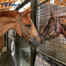 Maßgeschneiderter 12ft vorgefertigter verzinkter Stahlpferdestall zum Verkauf. Luxuriöses tragbares Außenpferdestall mit Dach Stalel thumbnail-3