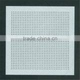 Dia=2.3/1.8 Right Line Hole Perforated Aluminum Ceiling Panel
