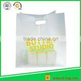 Strong Clear Transparent Colour Plastic Polythene Die Cut Handle Carrier Bags New Style thumbnail-2