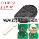 Best Quality old 3 button Remote Key HU58 Blade 315MHZ For Bw With pcf7935 Chip