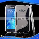 S Line Design Tpu Soft Cell Phone Cover For Samsung Galaxy J120 J1 2016 Gel Case