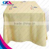 Custom Trade Show Square Gold Table Tablecloth thumbnail-2
