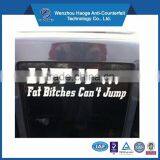 Easy Peel off Self Adhesive no Glue Window Sticker