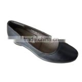 Genuine cow leather lady officer Shoes