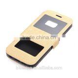 Window Cell Phone Lether Case for Samsung G7200 thumbnail-2