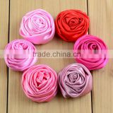 2015 New coming rose flower hair clips Kids wholesales flower Children rose flower Hair Accessory CB-3395