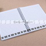 the Notes Piano Keyboard 32k Notebook Notepad Diary Music Stationery thumbnail-2
