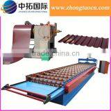 China 16years Experience Manufacture 900 Roof Metal Tiles Machine
