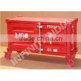 INDUSTRIAL VINTAGE ANTIQUE CABINET FURNITURE, VINTAGE FURNITURE thumbnail-1