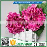 2016 Wholesale Multicolor 18 Heads Latex Artificial Flowers PU Real Touch Bouquet Wedding Bridal Decor Display Flower thumbnail-3