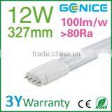 2g11 4pin Base Type 327mm 1400lm Clear Lens 12w 2g11 Led Tube Light