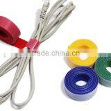 Nylon Reusable Cut to Length Durable Colored Double Side Hook and Loop Tape