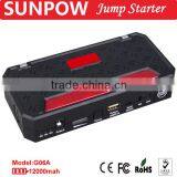 Red-purple Colors Caution Light Jump Starter Battery Jump Starter thumbnail-2