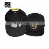 Custom Cotton Yarn Plain Image Adults Snapback Hats With Embroiderd Patch
