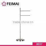 High Quality Free Standing Chrome Paper Towel Holder Rack for Bathroom