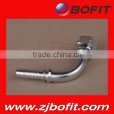 Professional supplier bsp rubber hydraulic hose fitting high pressure stainless steel pipe fittings factory direct price