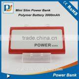 Mini Metal Slim Power Bank With Company Logo Print Service Best Price on Golden Supplier thumbnail-4