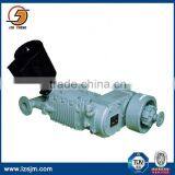 Oil free 8 cbm portable rotary screw air compressor for bulk cement truck