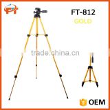 FT-812 Protable Lightweight Aluminum Universal Flexible Professional Tripod With Rocker Arm Carry Bag