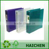 Manufacture Large Capacity PP 3 Ring Binders thumbnail-2