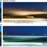 Wholesale 5.75 Inch Harley Double Led Motorcycle Headlights 5 3/4 Inch Daymaker H13 H4 Motorcycle Led Projector Headlights thumbnail-6