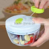 Fruits and Vegetables tri-blade Plastic Spiral Vegetable Slicer