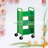 Professional Doctor Medical Cart Metal Book Cart Cart With Wheels Handle With CE Certificate Quality Choice thumbnail-2