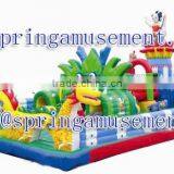2015 Hot Sale Kids Outdoor Inflatable Dragon Playground House Fun City for Sale SP-FC033
