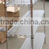 galvanized display wire shelving with CE