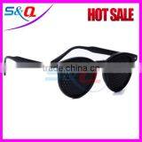 Custom Black Pinhole Glasses With Custom Logo thumbnail-3