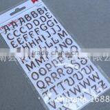 PVC Adhesive Letters Glitter Powder Sticker thumbnail-6