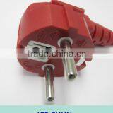 Russian Standard Angle Type 16A/250V Red Electrical Plug