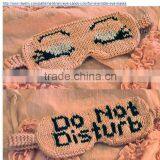 Eye Candy Colorful Reversible Knitting Handmade Eye Masks Headbands thumbnail-2