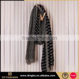 High quality square plaid scarf made in China