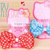 2016 new pet product cute ribbons and bows