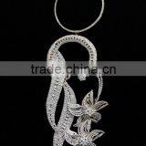 2013 Fashion Bridal Bracelet Crystal Craft With Flower thumbnail-1