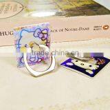 Samco Holographic Blue Light Cute Kitty 360 Degree Rotation Mobile Phone Grip Ring Holder for Smartphones thumbnail-3