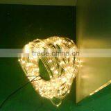 2015 Hot Saling Outdoor Used Silver Wire Led String Lights With PVC Tube thumbnail-6