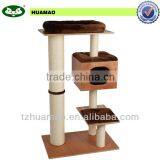 Medium Size Sisal Solid Wood Pet Product for Cat& Pet Toy