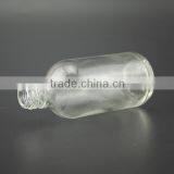 2oz Clear Glass Bottles Rubber Stopper Childproof Tamperproof Cap thumbnail-6