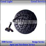 CE OEM 40w 10-30v 7inch Yellow White Braking Light Led Fog Lamp for H-arley J-eep thumbnail-5