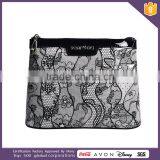 Waffle Weave Cotton Cosmetic Bag Cosmetic Bag Multi Pocket thumbnail-1