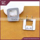 Metal Square Labels Custom Tag for Handbags thumbnail-2